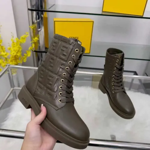 Cheap Fendi Fashion Boots For Women #1400813 Replica Wholesale [$118.00 USD] [ITEM#1400813] on Replica Fendi Fashion Boots