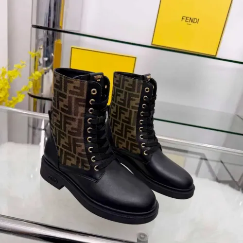 Cheap Fendi Fashion Boots For Women #1400815 Replica Wholesale [$118.00 USD] [ITEM#1400815] on Replica Fendi Fashion Boots