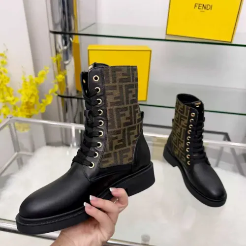 Cheap Fendi Fashion Boots For Women #1400815 Replica Wholesale [$118.00 USD] [ITEM#1400815] on Replica Fendi Fashion Boots