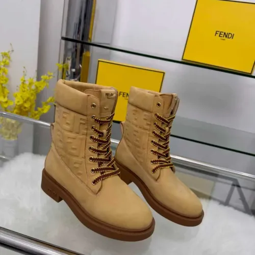 Cheap Fendi Fashion Boots For Women #1400816 Replica Wholesale [$125.00 USD] [ITEM#1400816] on Replica Fendi Fashion Boots