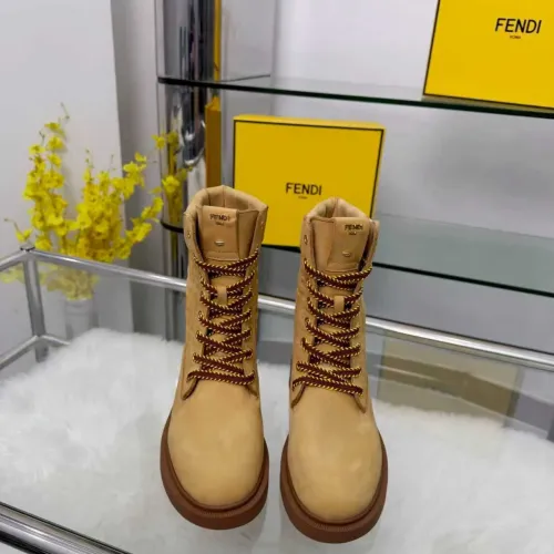 Cheap Fendi Fashion Boots For Women #1400816 Replica Wholesale [$125.00 USD] [ITEM#1400816] on Replica Fendi Fashion Boots