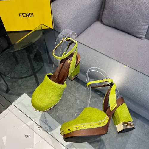 Cheap Fendi Sandal For Women #1400830 Replica Wholesale [$160.00 USD] [ITEM#1400830] on Replica Fendi Sandal