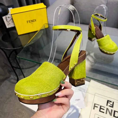 Cheap Fendi Sandal For Women #1400830 Replica Wholesale [$160.00 USD] [ITEM#1400830] on Replica Fendi Sandal