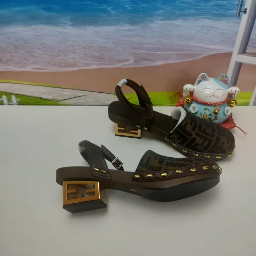Cheap Fendi Sandal For Women #1400835 Replica Wholesale [$160.00 USD] [ITEM#1400835] on Replica Fendi Sandal