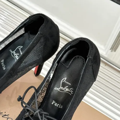 Cheap Christian Louboutin High-heeled shoes For Women #1400846 Replica Wholesale [$105.00 USD] [ITEM#1400846] on Replica Christian Louboutin High-heeled shoes