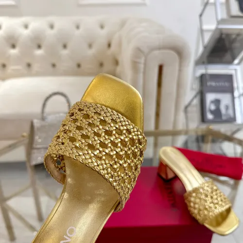 Cheap Valentino Slippers For Women #1400853 Replica Wholesale [$85.00 USD] [ITEM#1400853] on Replica Valentino Slippers