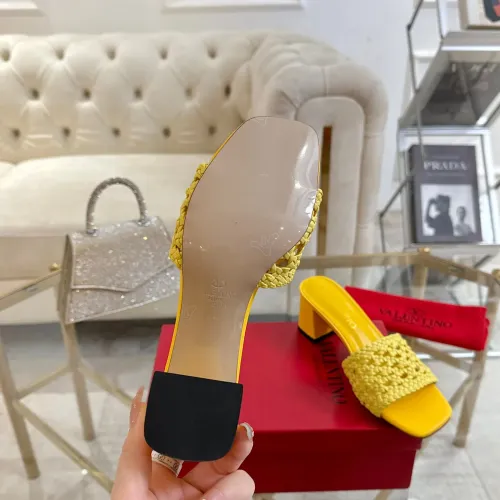 Cheap Valentino Slippers For Women #1400854 Replica Wholesale [$85.00 USD] [ITEM#1400854] on Replica Valentino Slippers