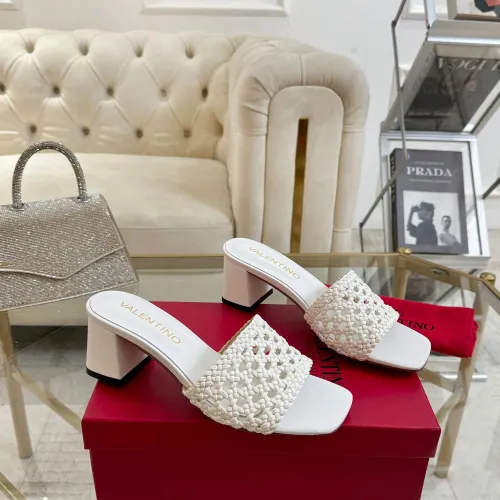 Cheap Valentino Slippers For Women #1400856 Replica Wholesale [$85.00 USD] [ITEM#1400856] on Replica Valentino Slippers