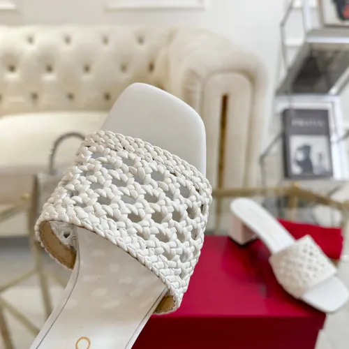 Cheap Valentino Slippers For Women #1400856 Replica Wholesale [$85.00 USD] [ITEM#1400856] on Replica Valentino Slippers