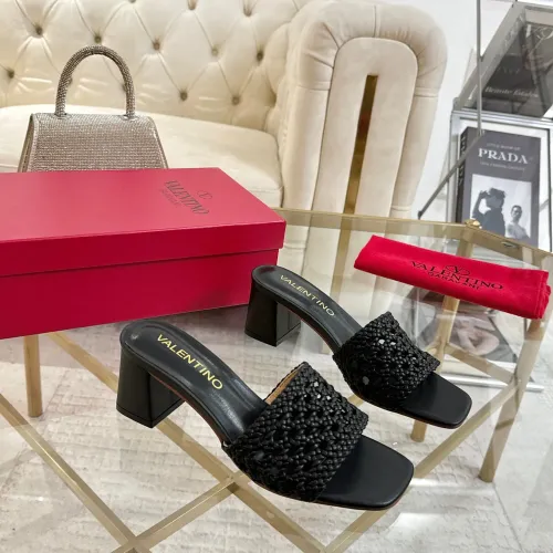 Cheap Valentino Slippers For Women #1400857 Replica Wholesale [$85.00 USD] [ITEM#1400857] on Replica Valentino Slippers