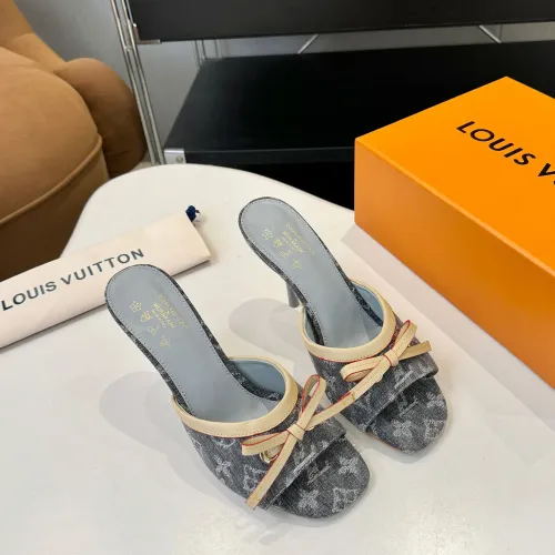 Cheap Louis Vuitton Slippers For Women #1400862 Replica Wholesale [$88.00 USD] [ITEM#1400862] on Replica Louis Vuitton Slippers