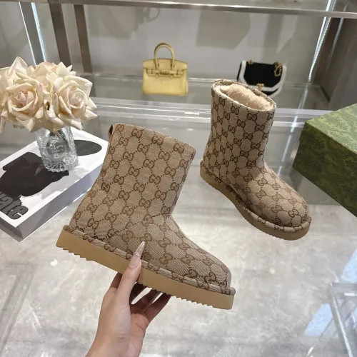 Cheap Gucci Boots For Women #1400889 Replica Wholesale [$100.00 USD] [ITEM#1400889] on Replica Gucci Boots