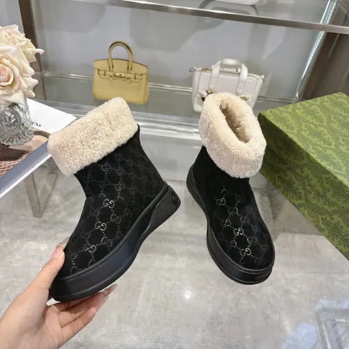 Cheap Gucci Boots For Women #1400905 Replica Wholesale [$118.00 USD] [ITEM#1400905] on Replica Gucci Boots