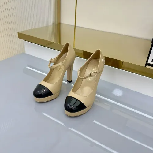 Cheap Chanel High-Heeled Shoes For Women #1400921 Replica Wholesale [$118.00 USD] [ITEM#1400921] on Replica Chanel High-Heeled Shoes