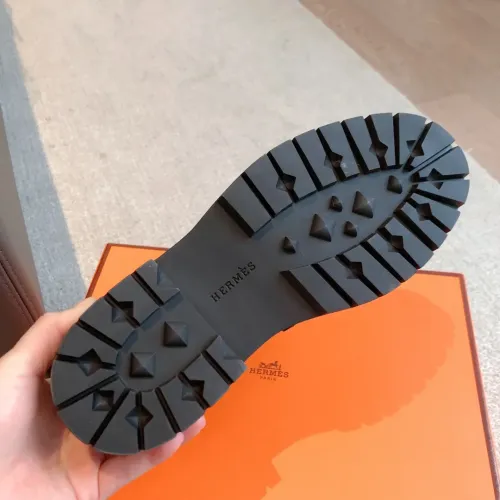 Cheap Hermes Leather Shoes For Women #1400935 Replica Wholesale [$112.00 USD] [ITEM#1400935] on Replica Hermes Leather Shoes