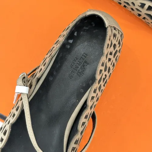 Cheap Hermes Flat Shoes For Women #1400936 Replica Wholesale [$112.00 USD] [ITEM#1400936] on Replica Hermes Flat Shoes