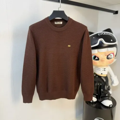 MIU MIU Sweaters Long Sleeved For Unisex #1400945