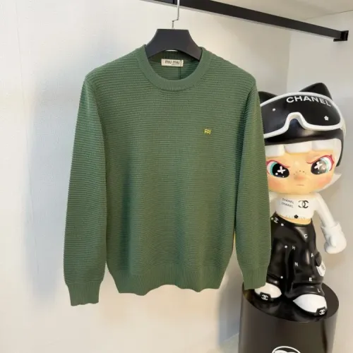 MIU MIU Sweaters Long Sleeved For Unisex #1400946
