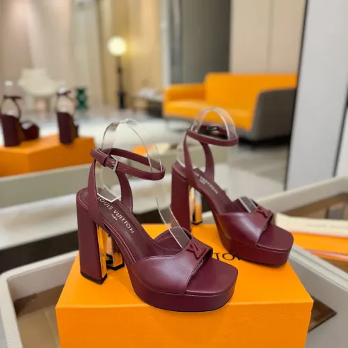 Cheap Louis Vuitton Sandal For Women #1400976 Replica Wholesale [$125.00 USD] [ITEM#1400976] on Replica Louis Vuitton Sandal