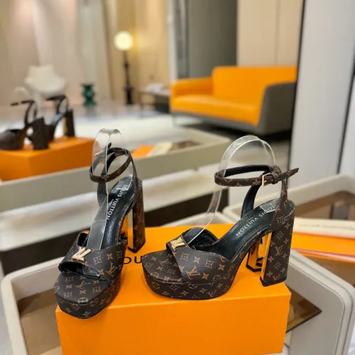 Cheap Louis Vuitton Sandal For Women #1400978 Replica Wholesale [$125.00 USD] [ITEM#1400978] on Replica Louis Vuitton Sandal