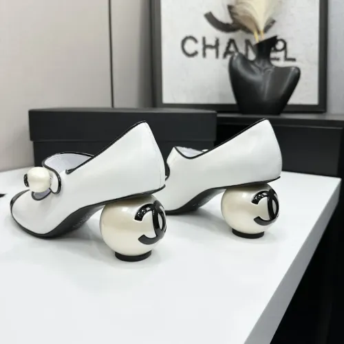 Cheap Chanel High-Heeled Shoes For Women #1400984 Replica Wholesale [$108.00 USD] [ITEM#1400984] on Replica Chanel High-Heeled Shoes