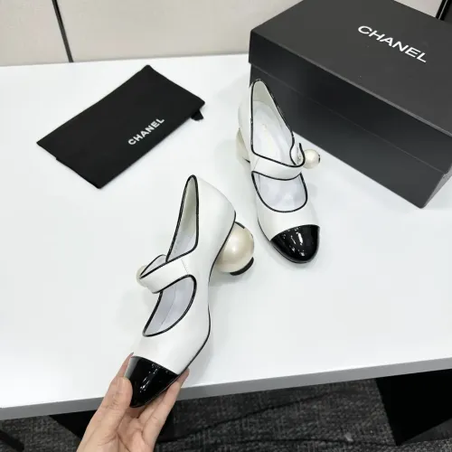 Cheap Chanel High-Heeled Shoes For Women #1400984 Replica Wholesale [$108.00 USD] [ITEM#1400984] on Replica Chanel High-Heeled Shoes