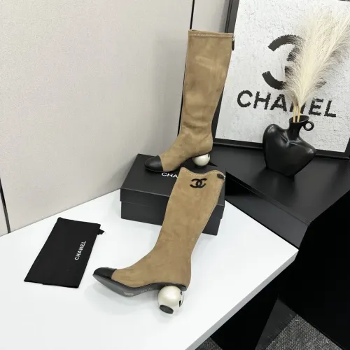 Cheap Chanel Boots For Women #1400991 Replica Wholesale [$158.00 USD] [ITEM#1400991] on Replica Chanel Boots