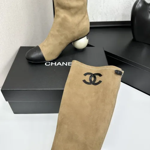 Cheap Chanel Boots For Women #1400991 Replica Wholesale [$158.00 USD] [ITEM#1400991] on Replica Chanel Boots