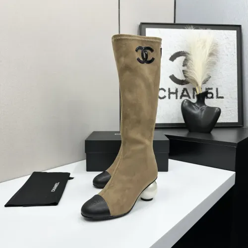 Cheap Chanel Boots For Women #1400991 Replica Wholesale [$158.00 USD] [ITEM#1400991] on Replica Chanel Boots