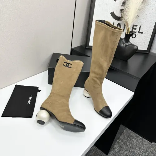 Cheap Chanel Boots For Women #1400991 Replica Wholesale [$158.00 USD] [ITEM#1400991] on Replica Chanel Boots