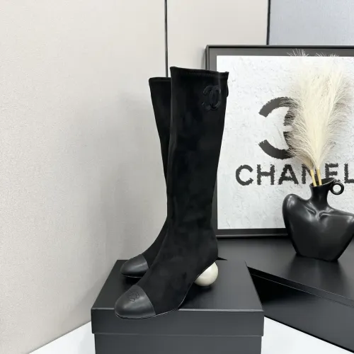 Cheap Chanel Boots For Women #1400992 Replica Wholesale [$158.00 USD] [ITEM#1400992] on Replica Chanel Boots