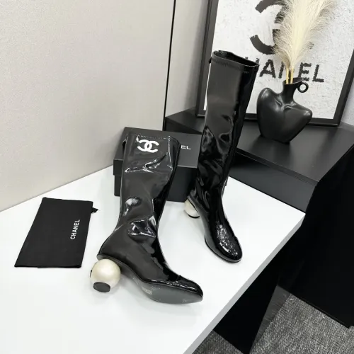 Cheap Chanel Boots For Women #1400996 Replica Wholesale [$158.00 USD] [ITEM#1400996] on Replica Chanel Boots