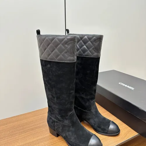 Cheap Chanel Boots For Women #1401011 Replica Wholesale [$175.00 USD] [ITEM#1401011] on Replica Chanel Boots