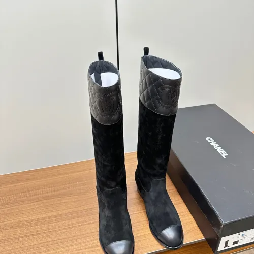 Cheap Chanel Boots For Women #1401011 Replica Wholesale [$175.00 USD] [ITEM#1401011] on Replica Chanel Boots