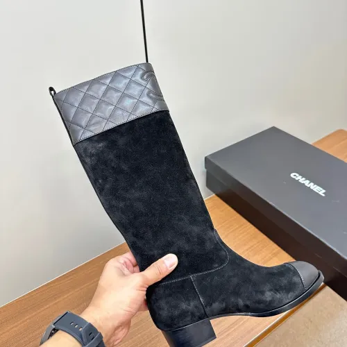 Cheap Chanel Boots For Women #1401011 Replica Wholesale [$175.00 USD] [ITEM#1401011] on Replica Chanel Boots