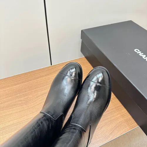 Cheap Chanel Boots For Women #1401013 Replica Wholesale [$175.00 USD] [ITEM#1401013] on Replica Chanel Boots