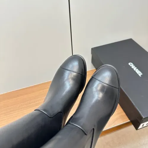 Cheap Chanel Boots For Women #1401014 Replica Wholesale [$175.00 USD] [ITEM#1401014] on Replica Chanel Boots