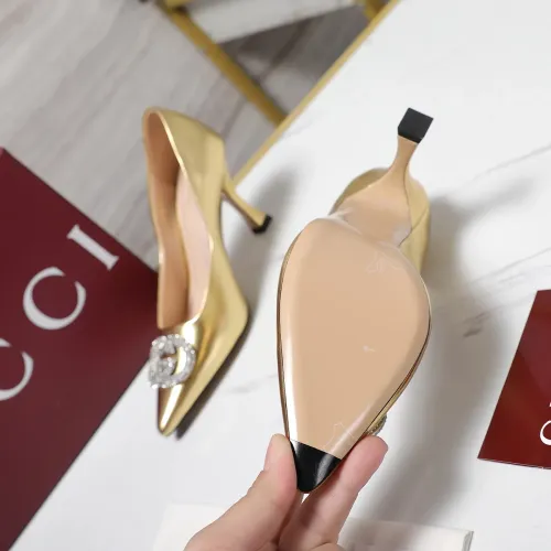 Cheap Gucci High-Heeled Shoes For Women #1401080 Replica Wholesale [$112.00 USD] [ITEM#1401080] on Replica Gucci High-Heeled Shoes