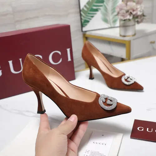 Cheap Gucci High-Heeled Shoes For Women #1401082 Replica Wholesale [$112.00 USD] [ITEM#1401082] on Replica Gucci High-Heeled Shoes