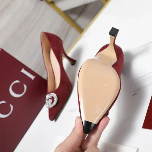 Cheap Gucci High-Heeled Shoes For Women #1401083 Replica Wholesale [$112.00 USD] [ITEM#1401083] on Replica Gucci High-Heeled Shoes