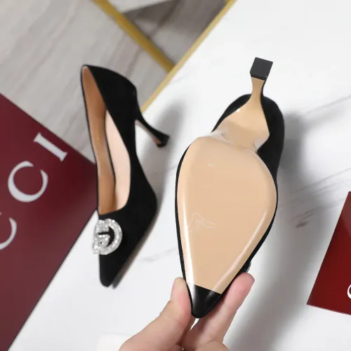 Cheap Gucci High-Heeled Shoes For Women #1401084 Replica Wholesale [$112.00 USD] [ITEM#1401084] on Replica Gucci High-Heeled Shoes