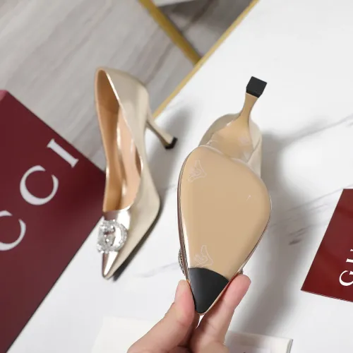 Cheap Gucci High-Heeled Shoes For Women #1401112 Replica Wholesale [$112.00 USD] [ITEM#1401112] on Replica Gucci High-Heeled Shoes
