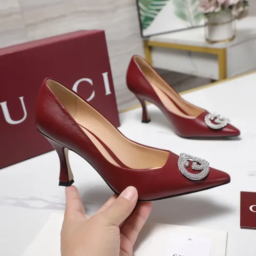 Cheap Gucci High-Heeled Shoes For Women #1401113 Replica Wholesale [$112.00 USD] [ITEM#1401113] on Replica Gucci High-Heeled Shoes