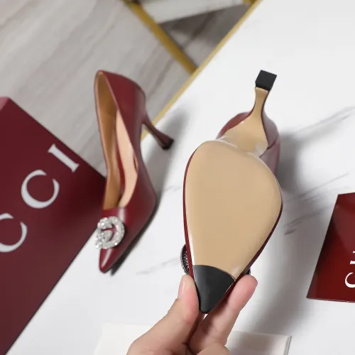 Cheap Gucci High-Heeled Shoes For Women #1401113 Replica Wholesale [$112.00 USD] [ITEM#1401113] on Replica Gucci High-Heeled Shoes