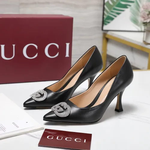 Gucci High-Heeled Shoes For Women #1401114