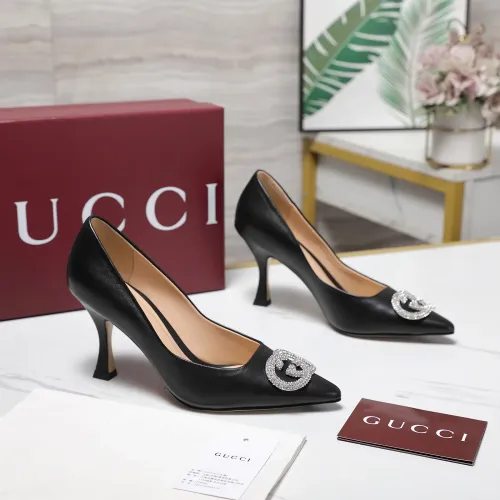 Cheap Gucci High-Heeled Shoes For Women #1401114 Replica Wholesale [$112.00 USD] [ITEM#1401114] on Replica Gucci High-Heeled Shoes
