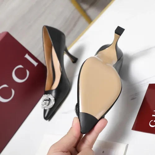 Cheap Gucci High-Heeled Shoes For Women #1401114 Replica Wholesale [$112.00 USD] [ITEM#1401114] on Replica Gucci High-Heeled Shoes