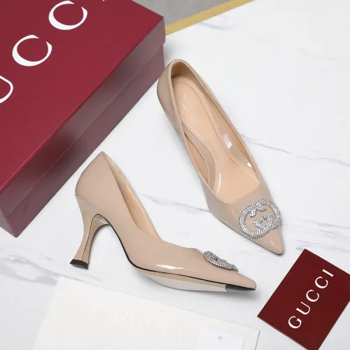 Cheap Gucci High-Heeled Shoes For Women #1401115 Replica Wholesale [$112.00 USD] [ITEM#1401115] on Replica Gucci High-Heeled Shoes