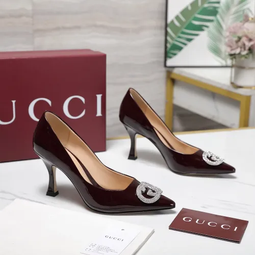 Cheap Gucci High-Heeled Shoes For Women #1401116 Replica Wholesale [$112.00 USD] [ITEM#1401116] on Replica Gucci High-Heeled Shoes
