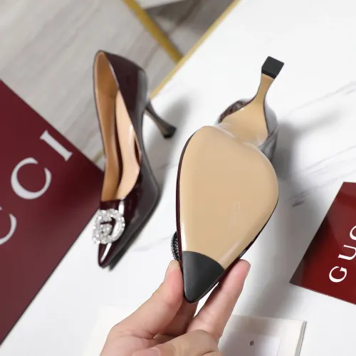 Cheap Gucci High-Heeled Shoes For Women #1401116 Replica Wholesale [$112.00 USD] [ITEM#1401116] on Replica Gucci High-Heeled Shoes